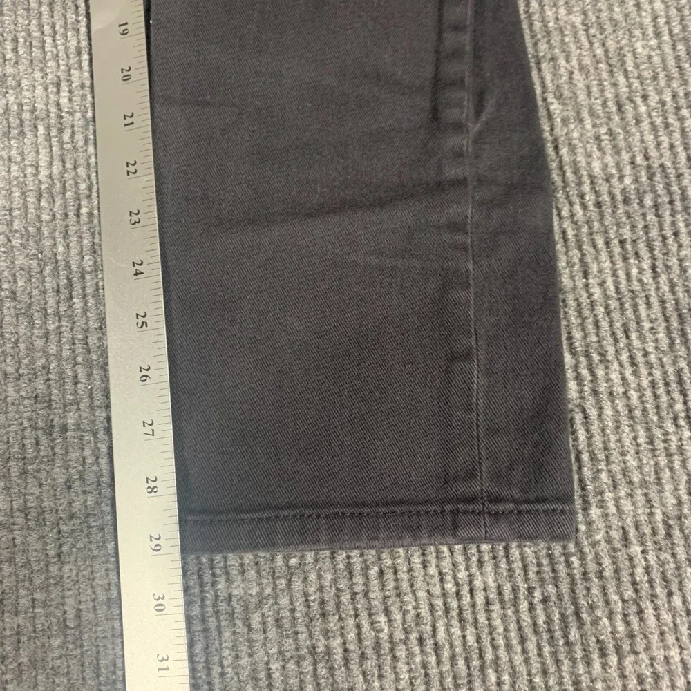 Levis 514 Jeans Mens 30x29 Black Denim White Label Straight Leg Dark Wash‎ Mid